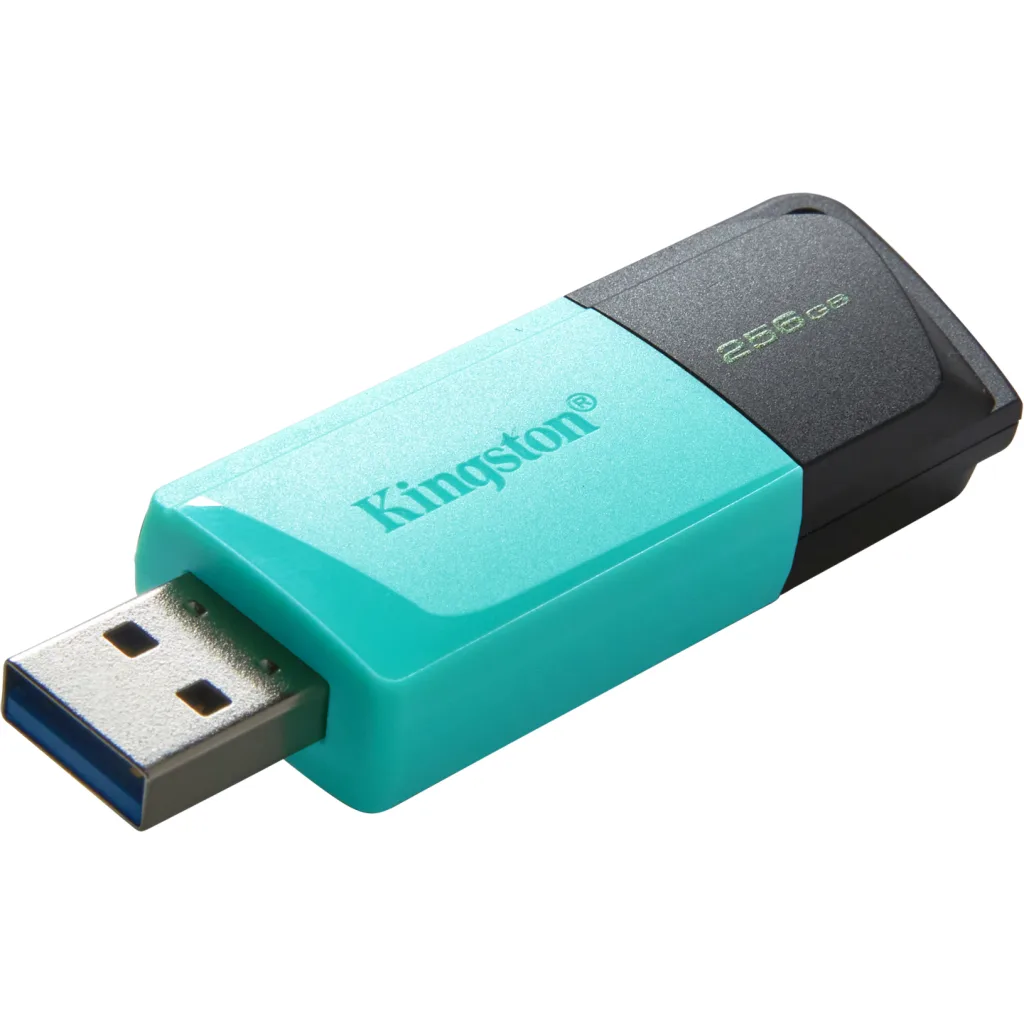PENDRIVE KINGSTON 64GB USB3.2 DT EXODIA GEN1 NEGRO/TURQUESA - miniatura 3