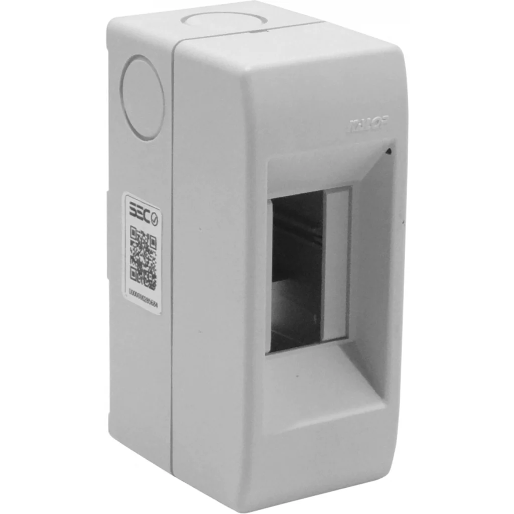 KALOP s/Tapa 18/36mm-Ancho Caja Plastica p/Automatico RielDin-Plastico