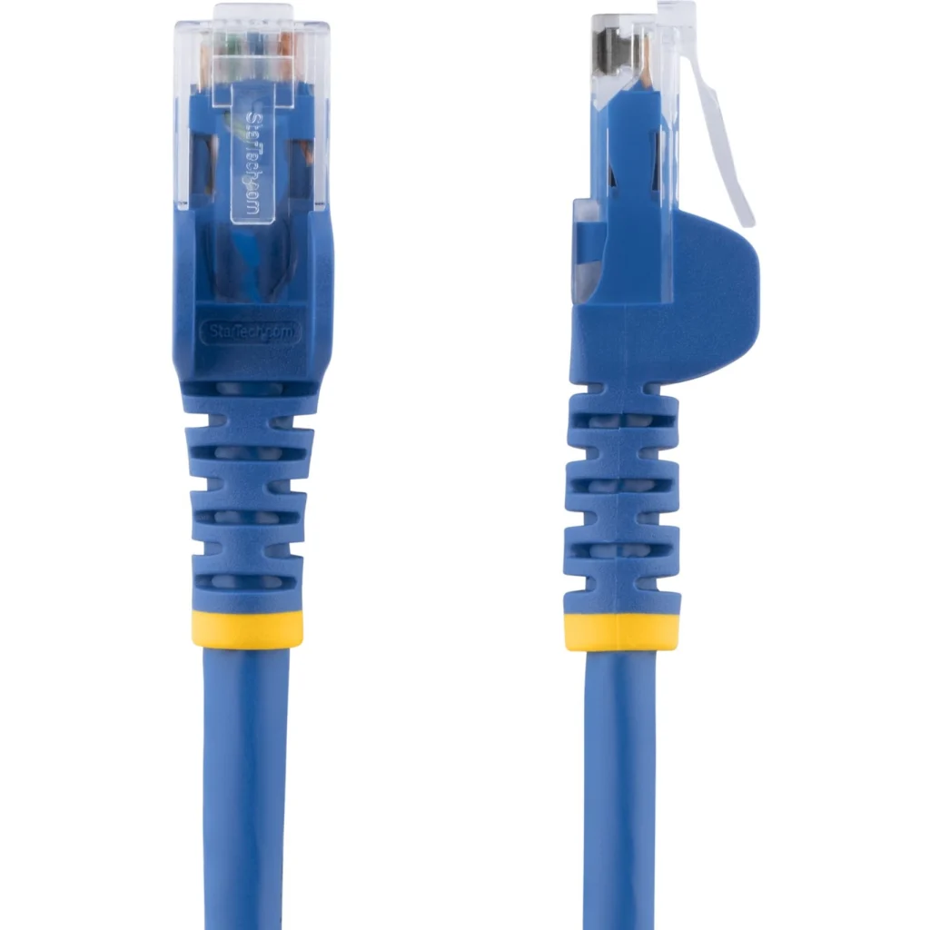 Imagen 1 de Cable de Red StarTech Cat6 UTP RJ45 Sin Enganches 15cm Color AZUL