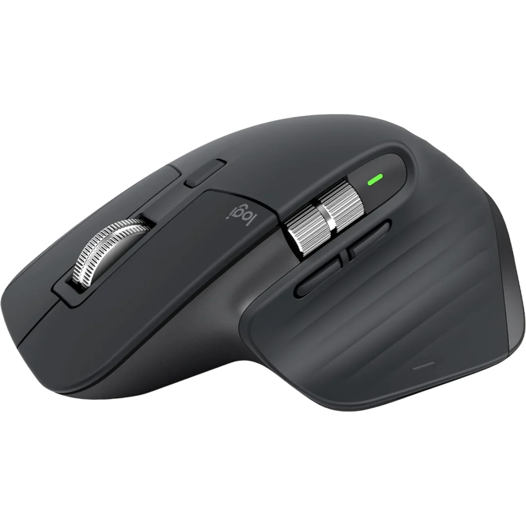Mouse Inalámbrico Logitech MX Master 3s Óptico 8000DPI 7 Botones Bluetooth Negro