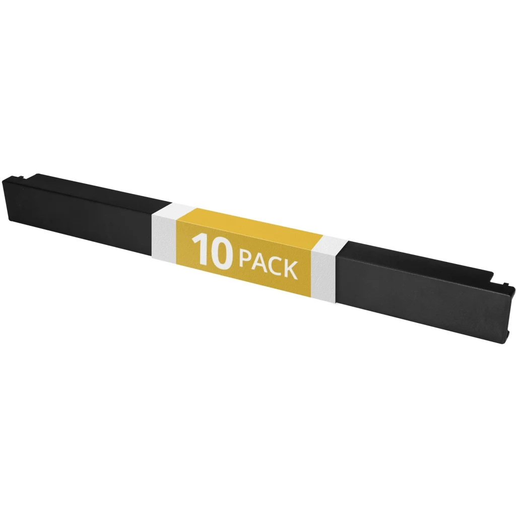 1U Blanking Panels - 10 Pack