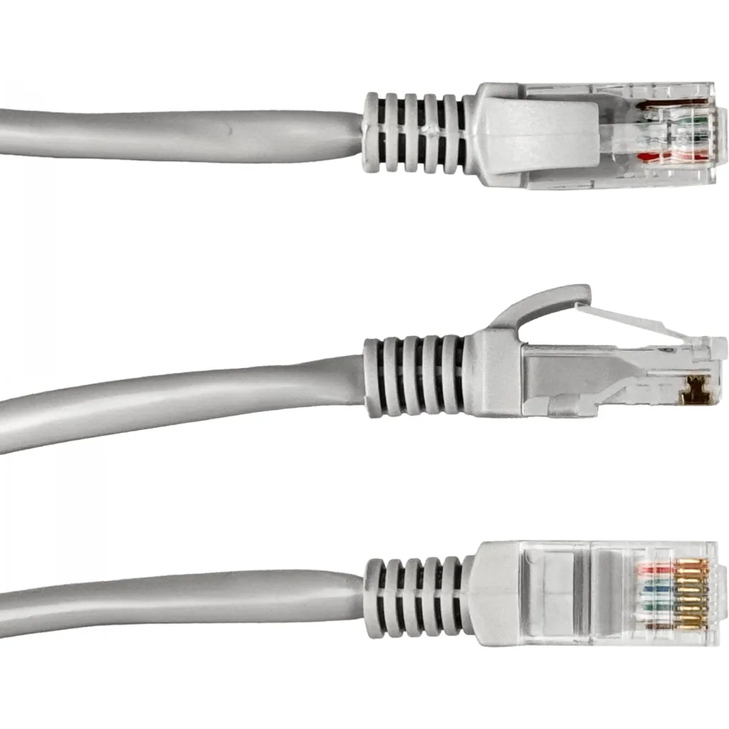 Imagen 1 de 10mt PatchCord 1-unidad CAT5E UTP 26AWG-CCA Gris RJ45 Inyectado