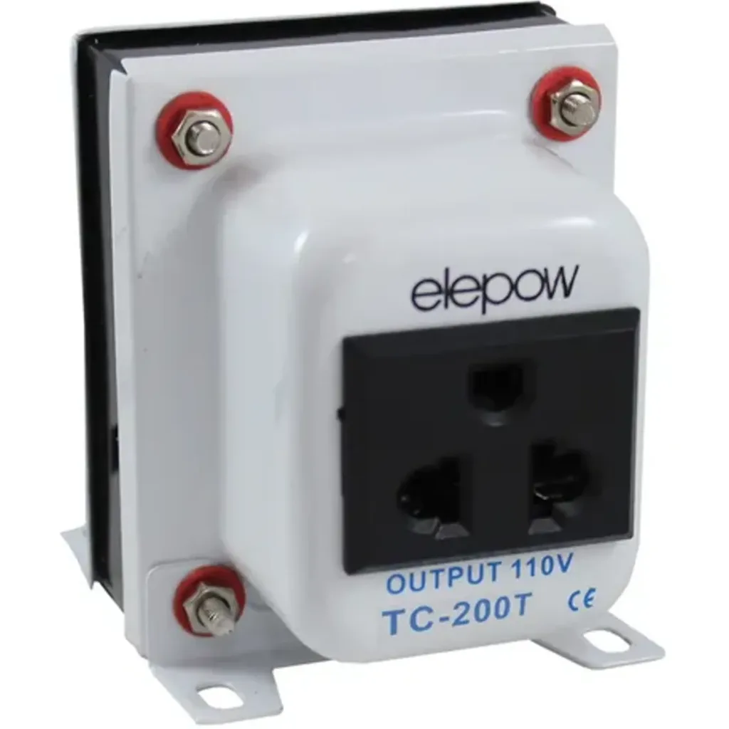 TC-200T. Autotransformador de 200W con tierra modelo TC-200T