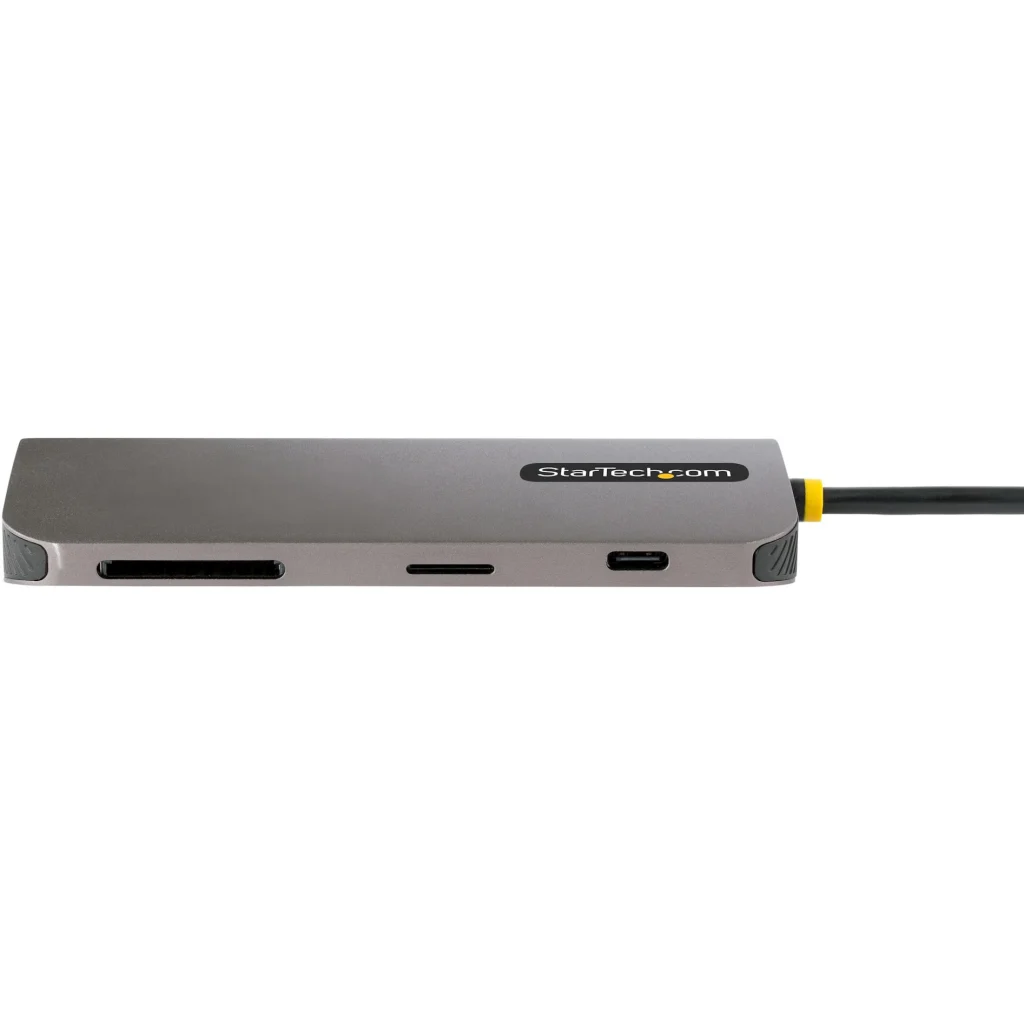 Adaptador Multipuertos StarTech USB-C a Prts: HDMI 3*USB-A3.2 USB-C SD mSD LAN 