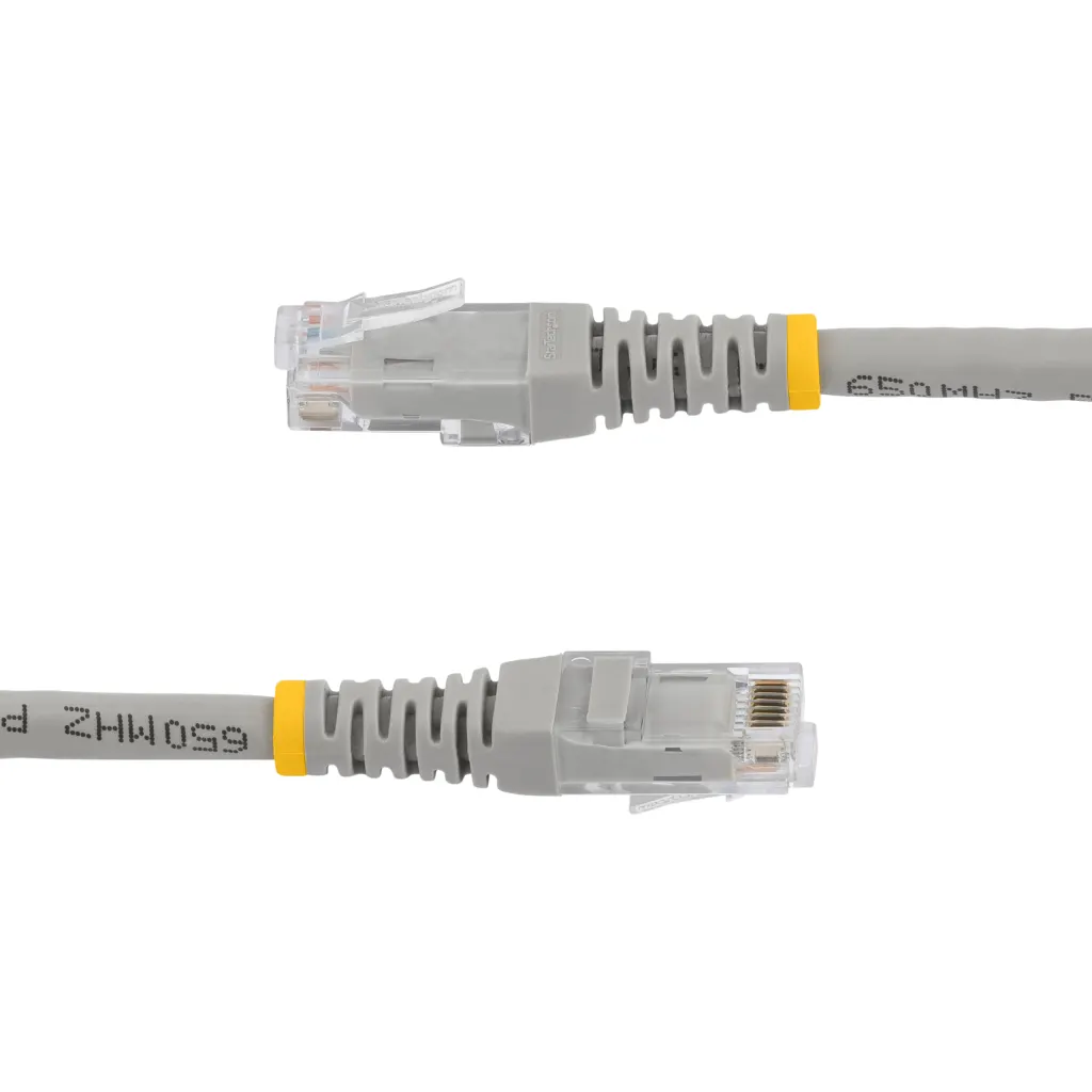 Imagen 2 de Cable de Red StarTech Cat6 UTP RJ45 Gigabit Ethernet ETL 91cm 3 ft Color GRIS