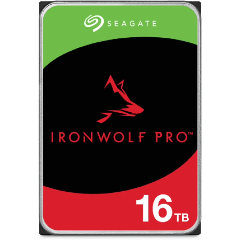 Disco Duro Seagate IronWolf Pro 16TB 3.5"" 7200RPM SATA3 6Gbit/s 256MB p/NAS