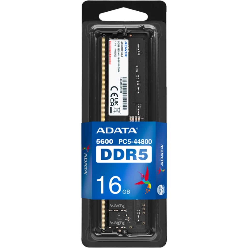 Imagen 2 de Memoria RAM 16GB DDR5 5600MHz DIMM CL46 NonECC 1.1V Adata 