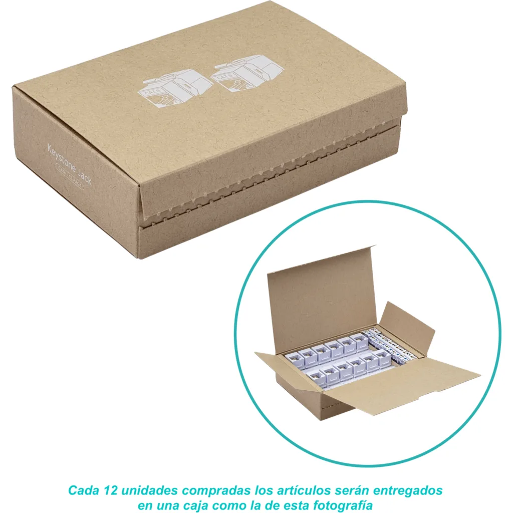 UBIQUITI 1un Cat6 UTP Auto-Punchable RJ45 UACC-KEYSTONE-JACK-C6