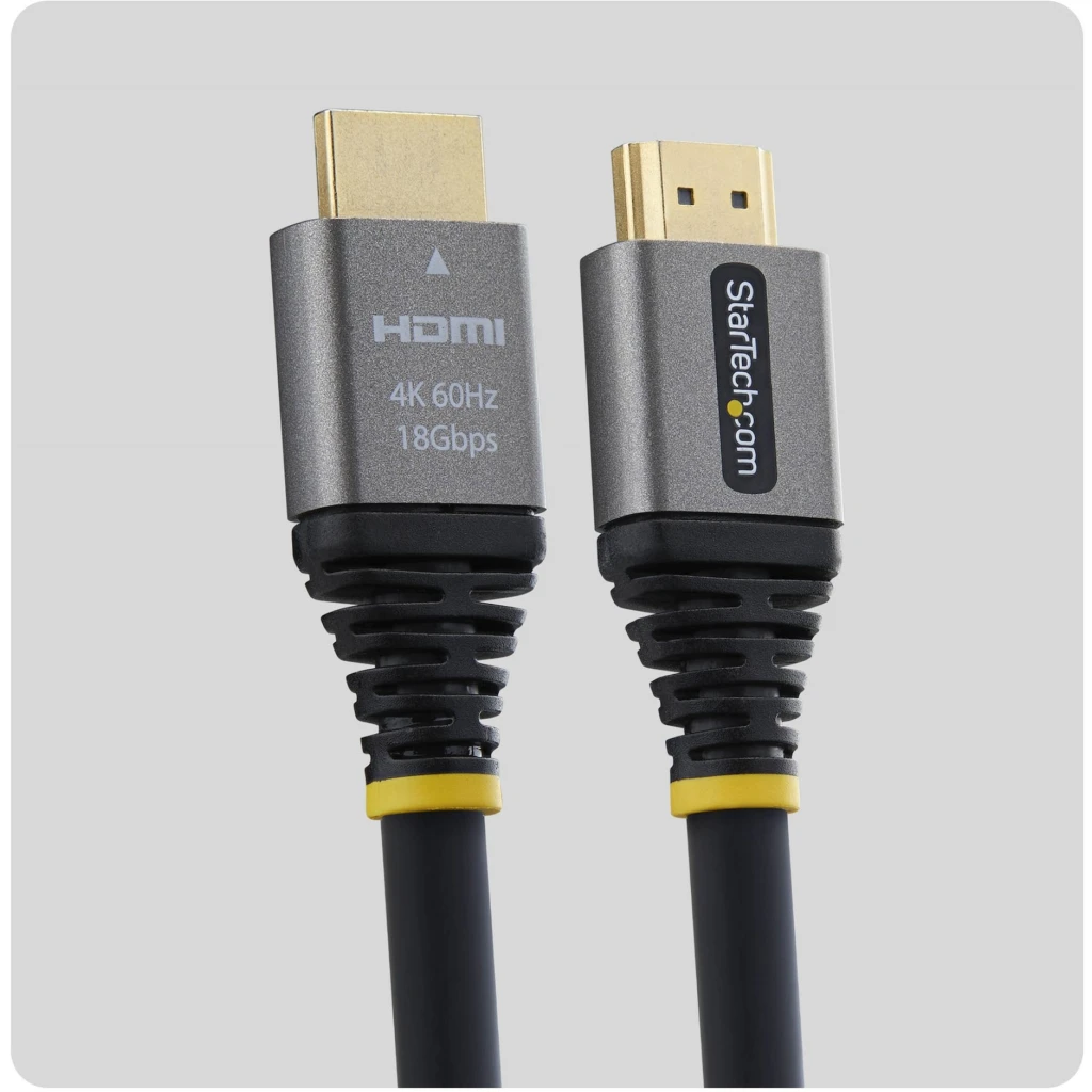 Imagen 2 de Cable HDMI a HDMI 2.0 4K Certificado Premium Longitud 5 metros Alta Vel con Eth.