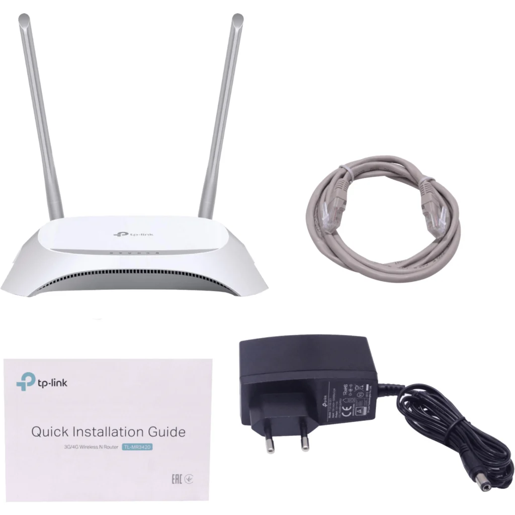 Imagen 5 de Router TP-Link 3G / 4G N300 TL-MR 3420 300MBPS 4 Puertos LAN