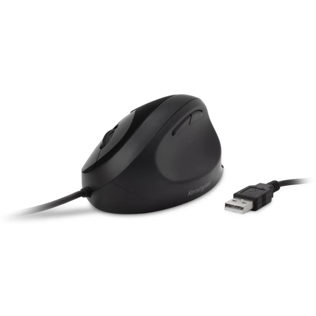 Imagen 5 de Mouse Ergonómico Alámbrico Kensington K75403 Cable Pro Fit USB 3200ppp Negro