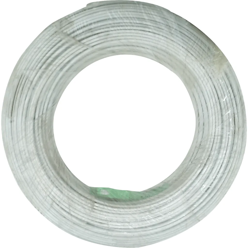 Imagen 1 de Blanco Drop-Port 50mt SC/APC MonoModo SM SX Pigtail Cable Fibra G652D
