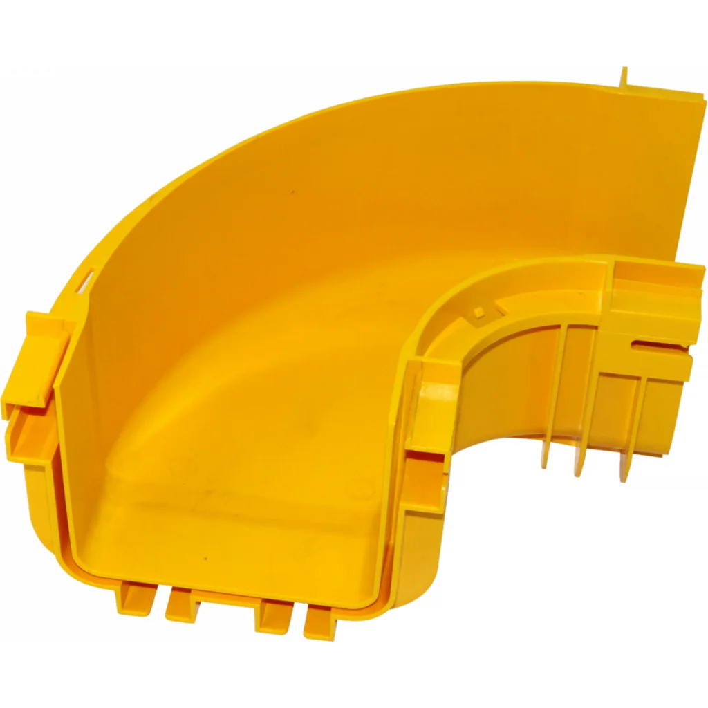 Imagen 2 de 120x100mm Angulo 90o Plano Amarilla PC+ABS LSZH Hembra req/CC-120