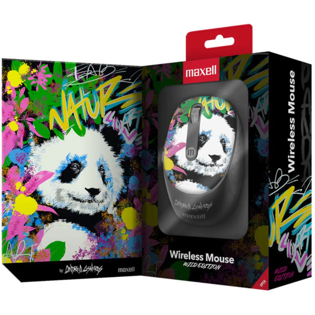 Imagen 3 de Mouse inalambrico edicion limitada Maxell MOWL-320 PANDA