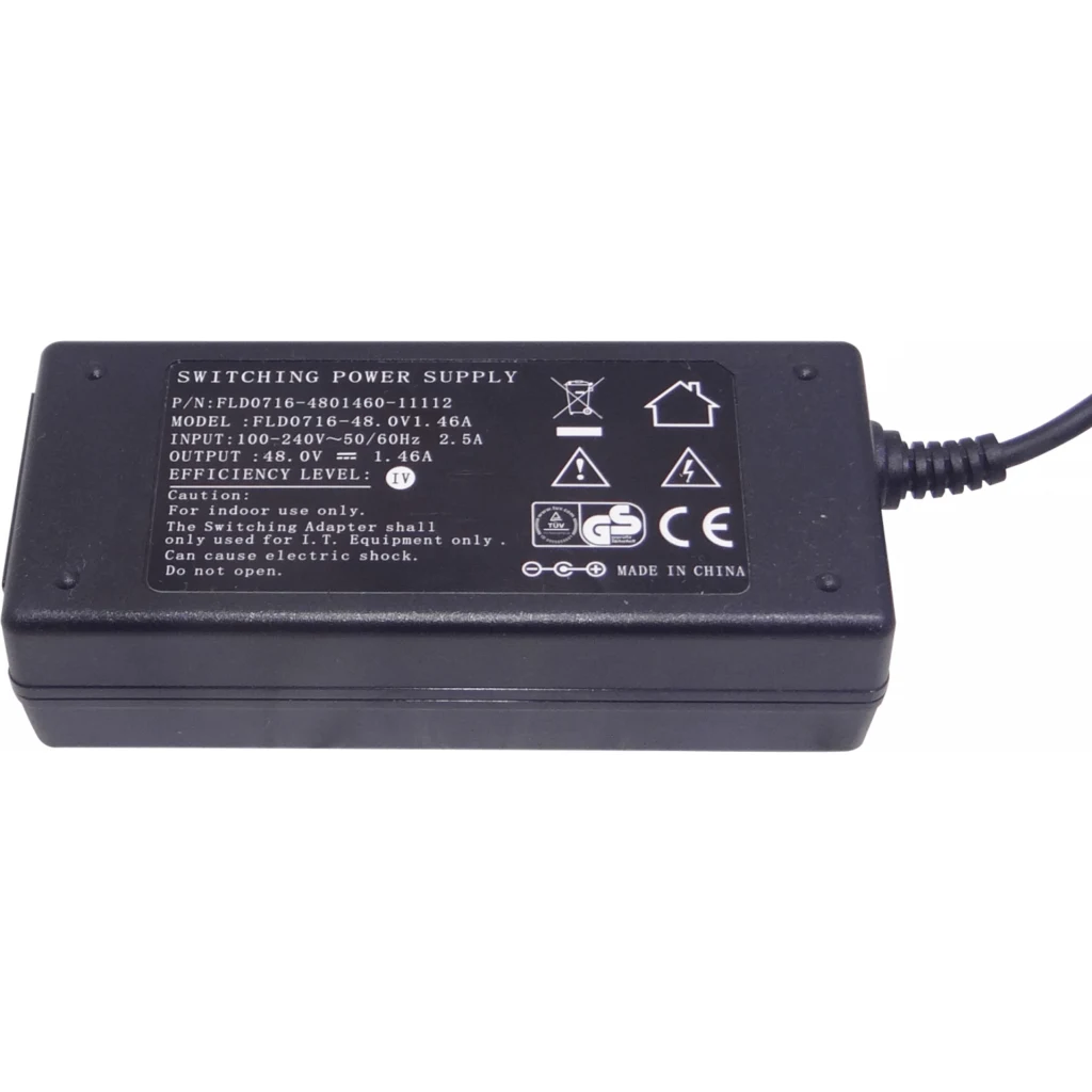 Imagen 3 de Cargador Mikrotik 70W 48V 1.46A (Plug 5.5*2.1mm) Requiere Cable Poder C13
