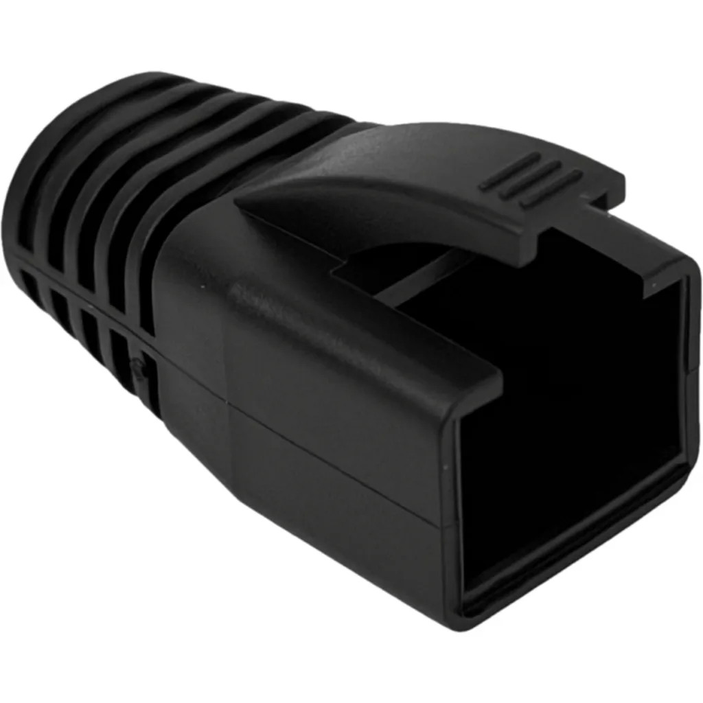 Imagen 2 de NEGRO 8,5mm-diametro p/RJ45-CAT7 50-Capuchones