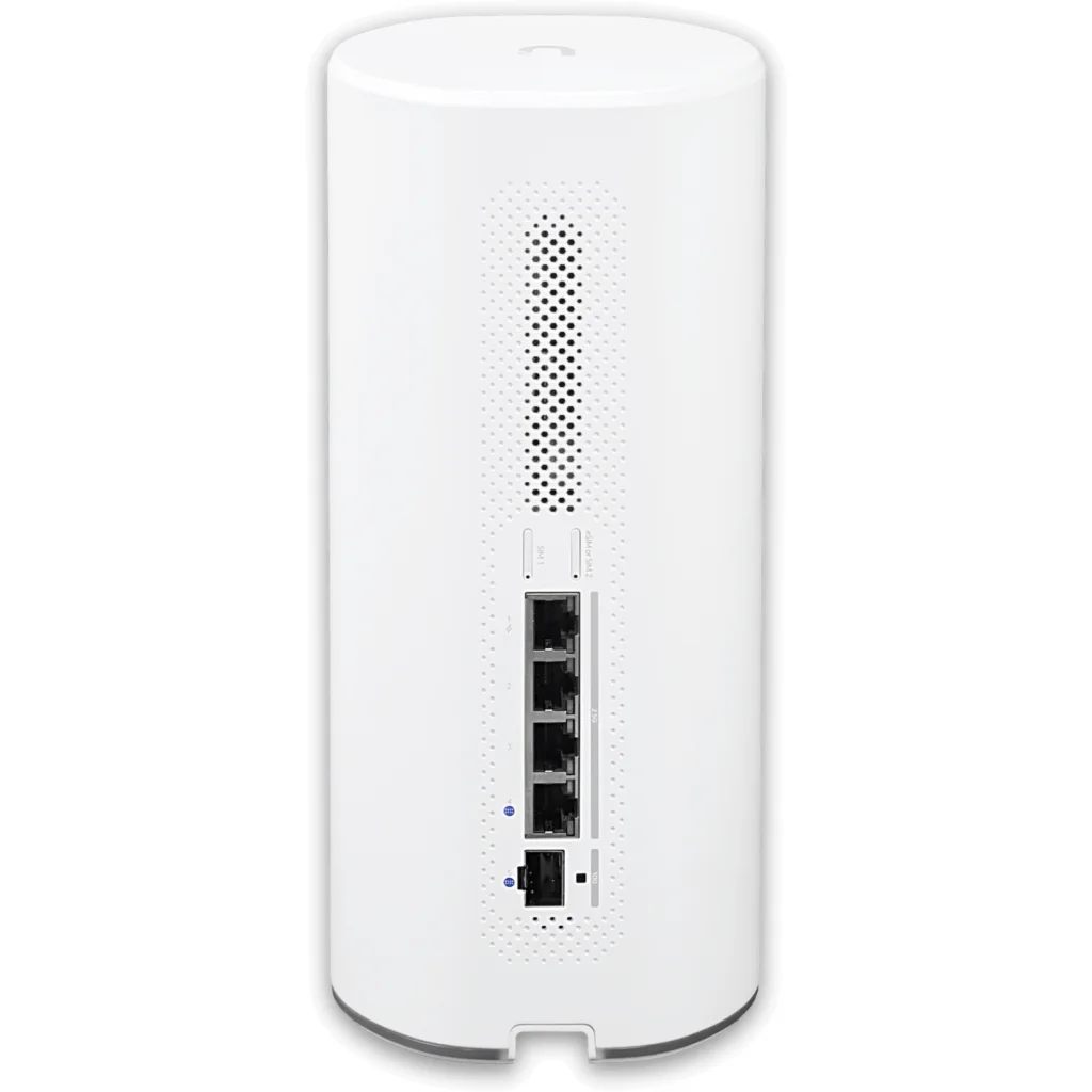 Imagen 2 de UI LTE/5G 2-SIM WiFi7 4-2500(1-PoE 1-SFP+ 64GB-mSD UniFi Cloud Gateway
