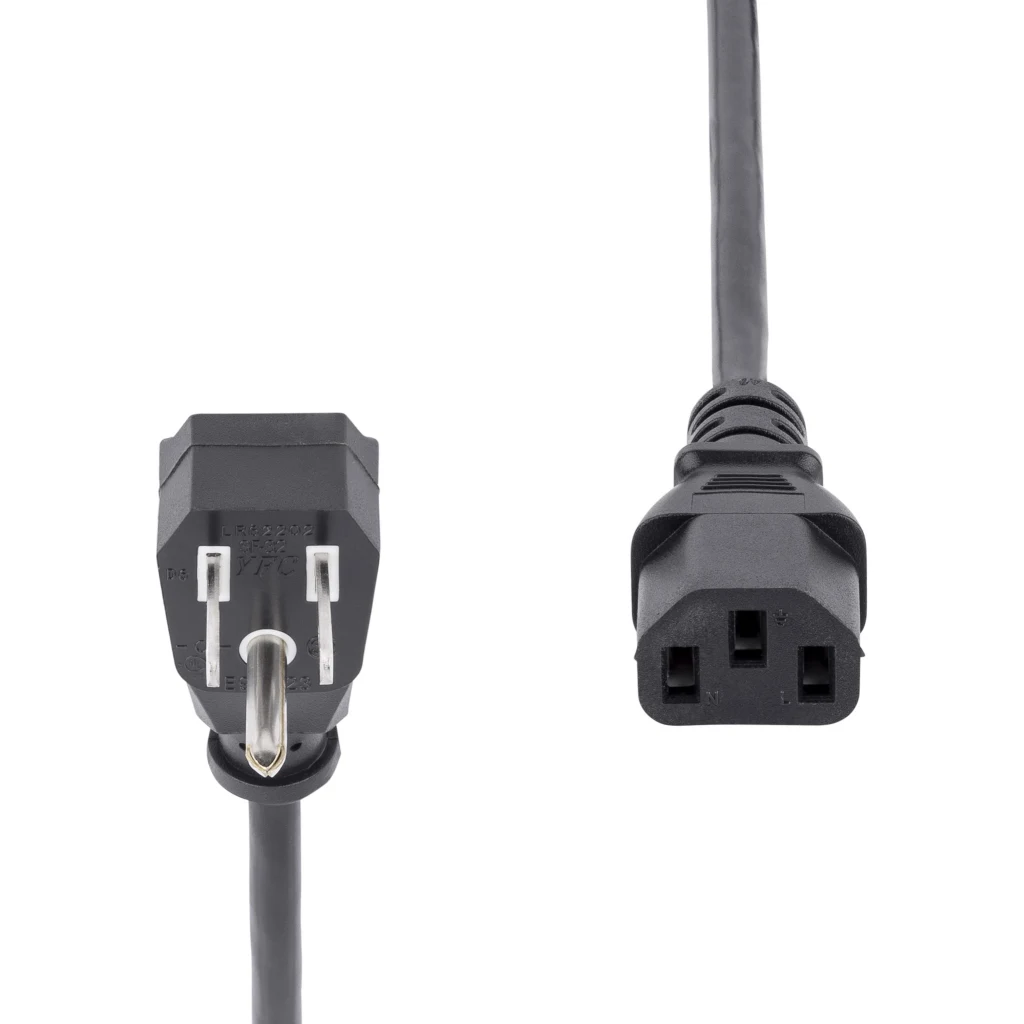 Imagen 7 de Cable de 1.8m Plano NEMA 5-15P a C13