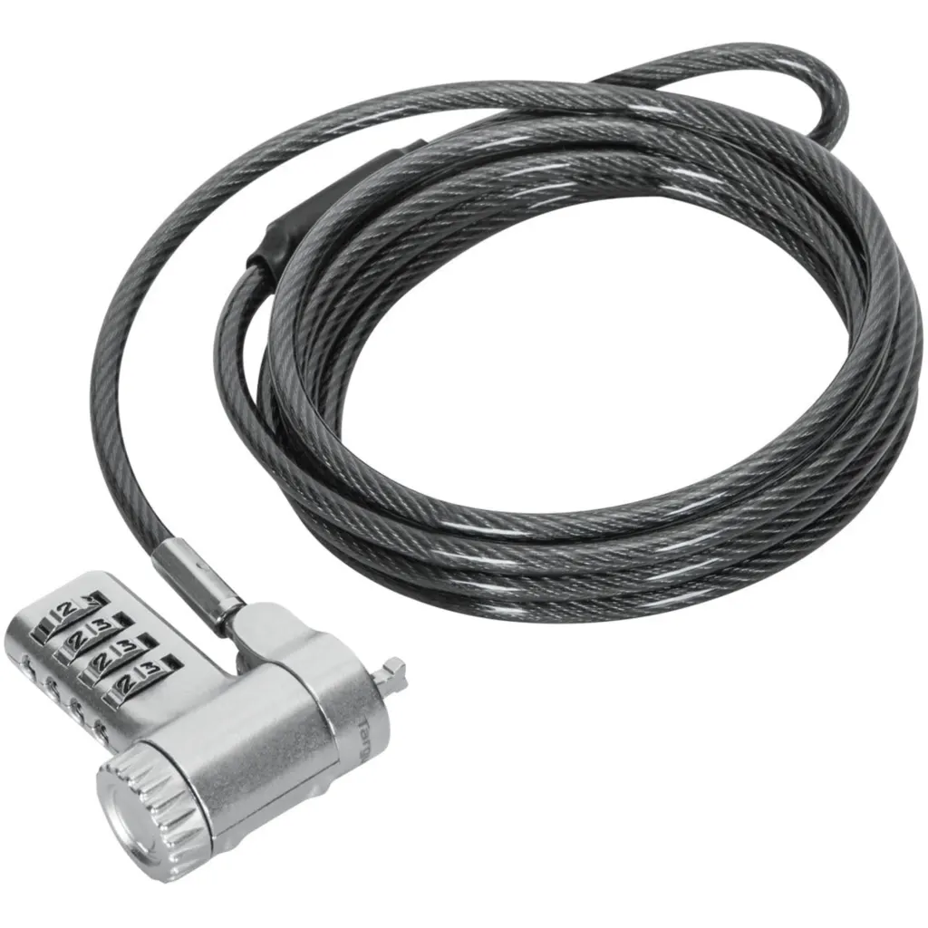 Imagen 3 de Cable de Seguridad Targus DEFCON Ultimate Universal Color Plata CON CLAVE