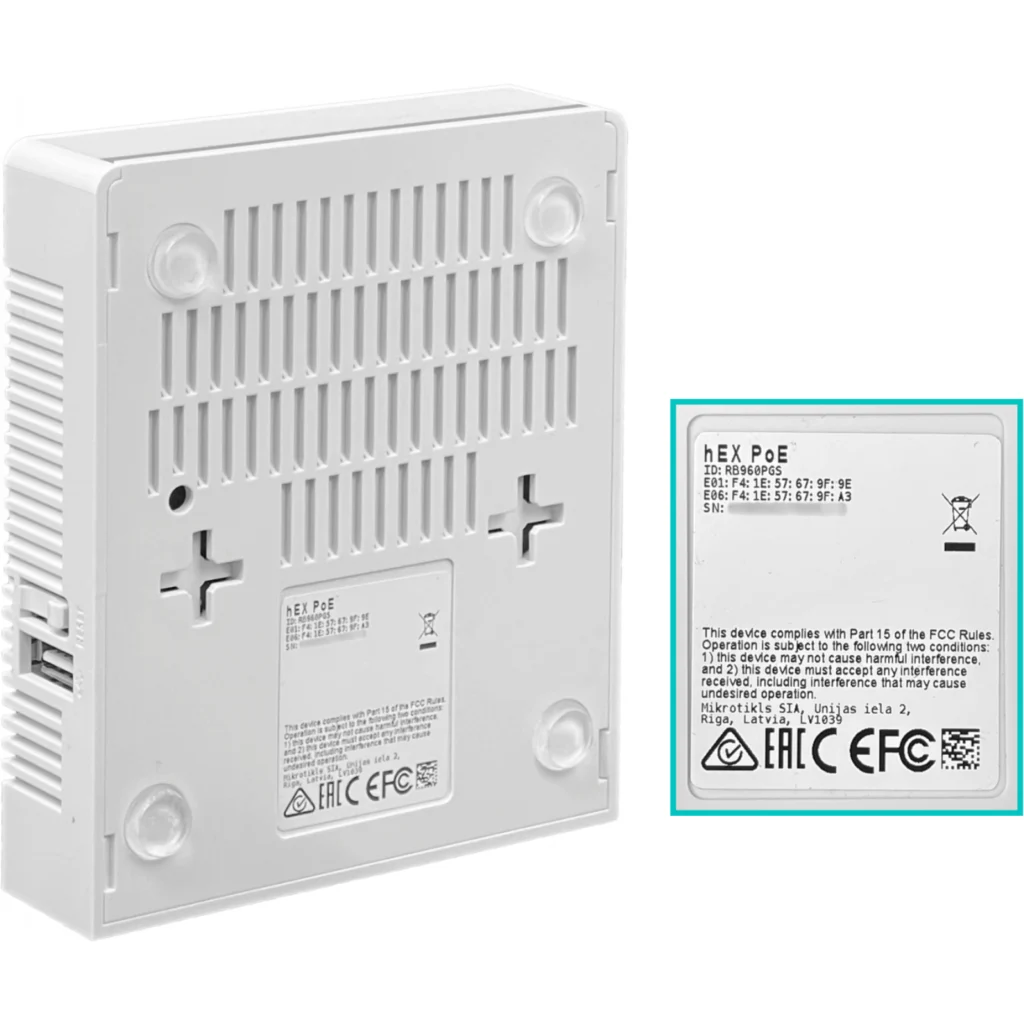 Imagen 3 de MIKROTIK req-cable L4 5-1000(4-PoE) 1-SFP USB 10-57V inc/24V RB960PGS
