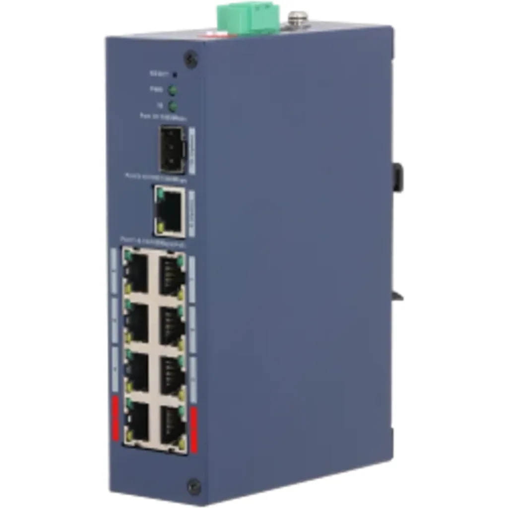 Imagen 3 de DH-CHS4110-8ET-110. 10-Port Cloud Managed Hardened Switch with 8-Port PoE