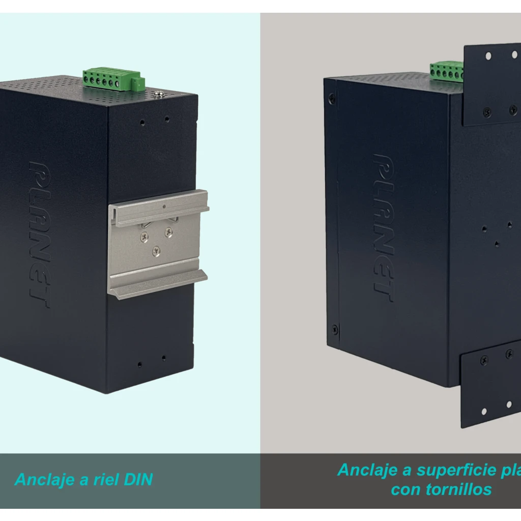 Imagen 2 de Switch Industrial Planet IGS-1600T 16 Puertos 10/100/1000T Gigabit
