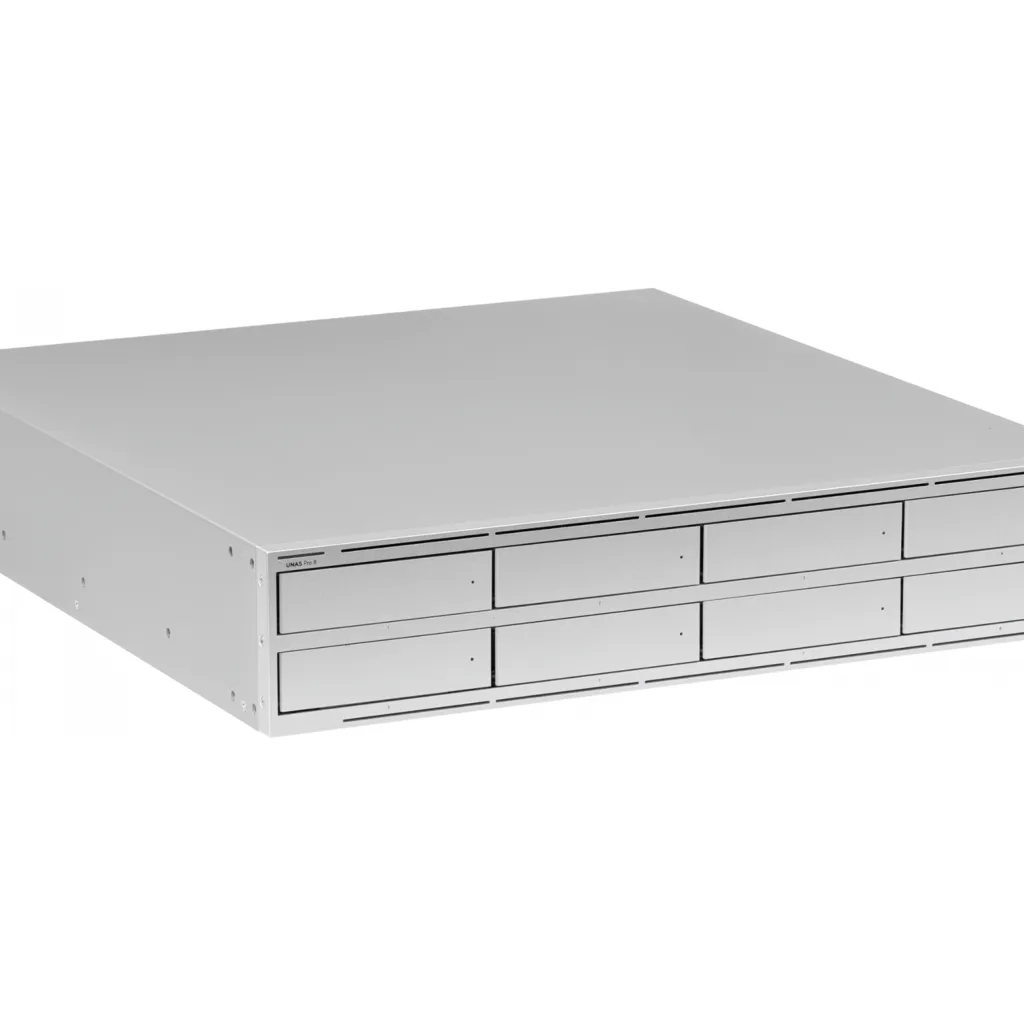 Imagen 5 de UBIQUITI NAS 8xHD-RAID 2-M.2 1-10G 2-SFP+ 2U 2(1-PSU-1215) UniFi Drive