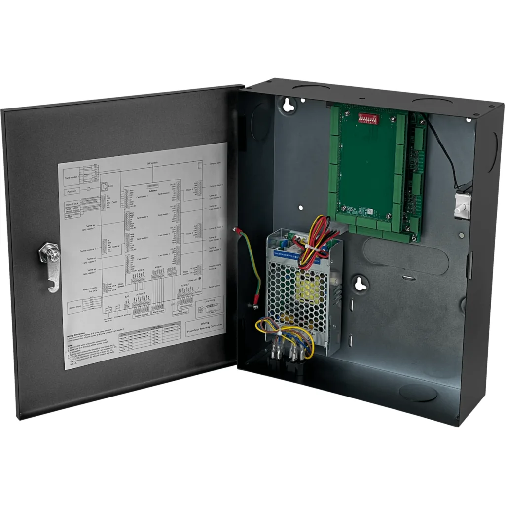 Imagen 5 de DAHUA Control de Acceso p/4 Puertas 1-100 IK04 RS-485 inc-Gabinete