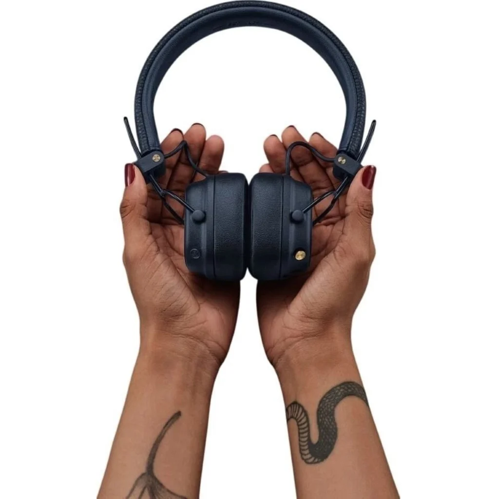 Imagen 8 de Audifono On Ear Wireless Major V Marshall azul medianoche
