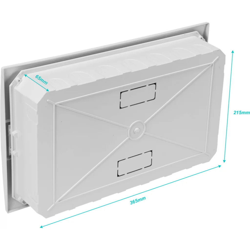 Imagen 4 de LEXO Tablero Embutido LSZH 18 Modulos Riel Din IP41 IK08 5396518