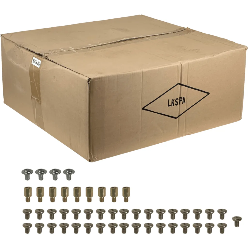 Imagen 4 de LINKMADE 3U CASE RACK C/RIEL MATX C/2-VENT REQ
