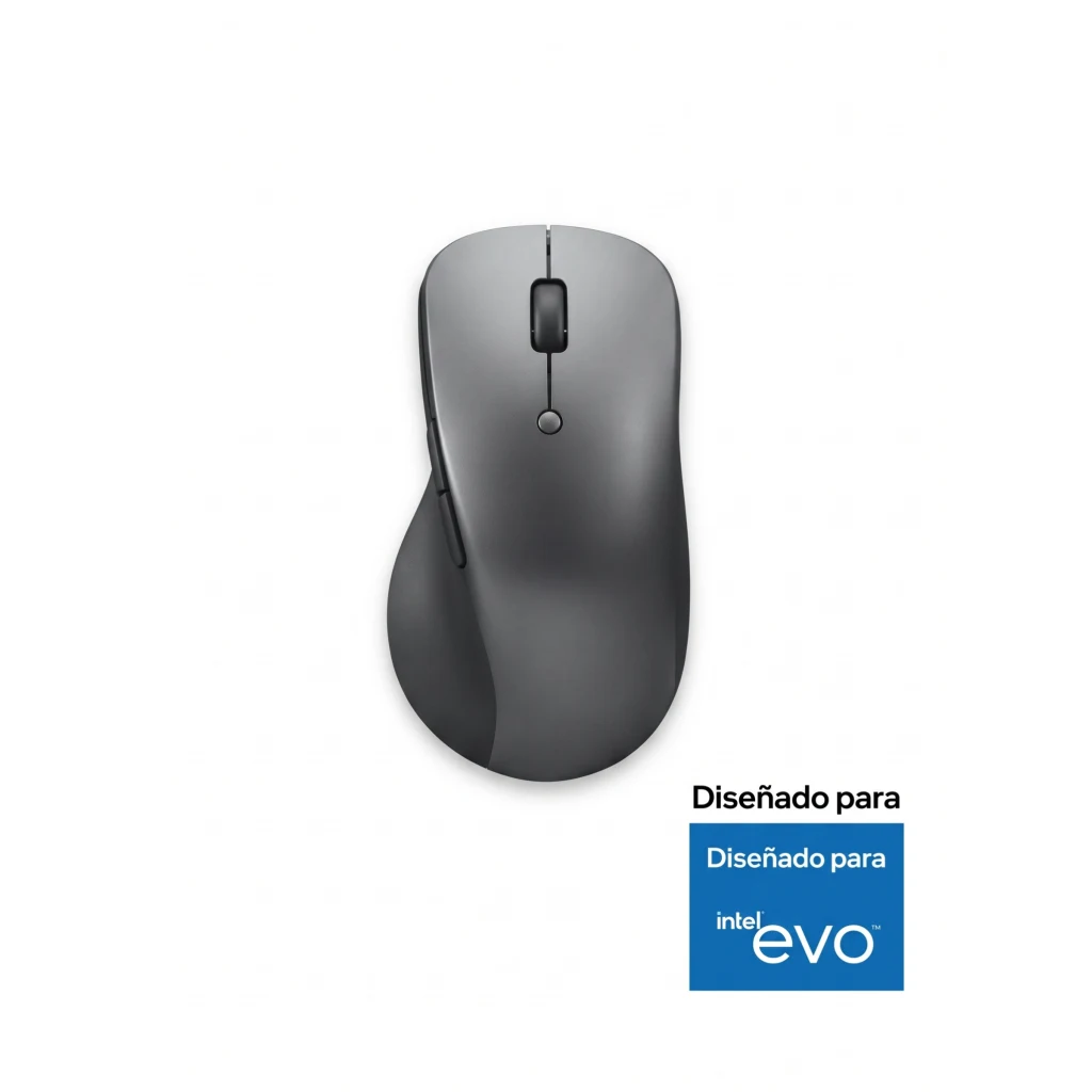 Imagen 1 de Mouse Inalámbrico Lenovo Profesional Óptico 4000DPI Recargable 6 Botone BT Gris