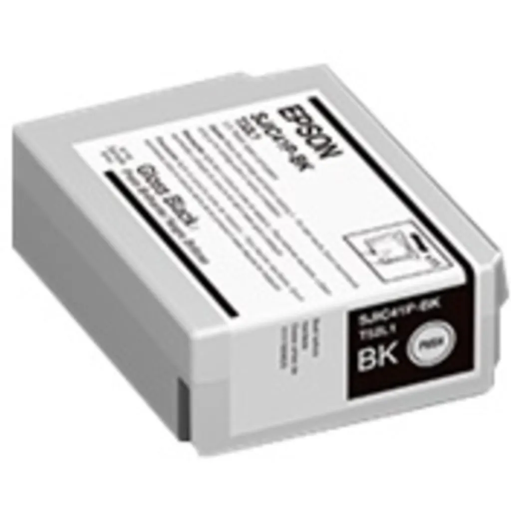 Imagen 1 de Cartridge Epson SJIC41P-BK Negro para Impresora de etiquetas CW-C4000, 50ml