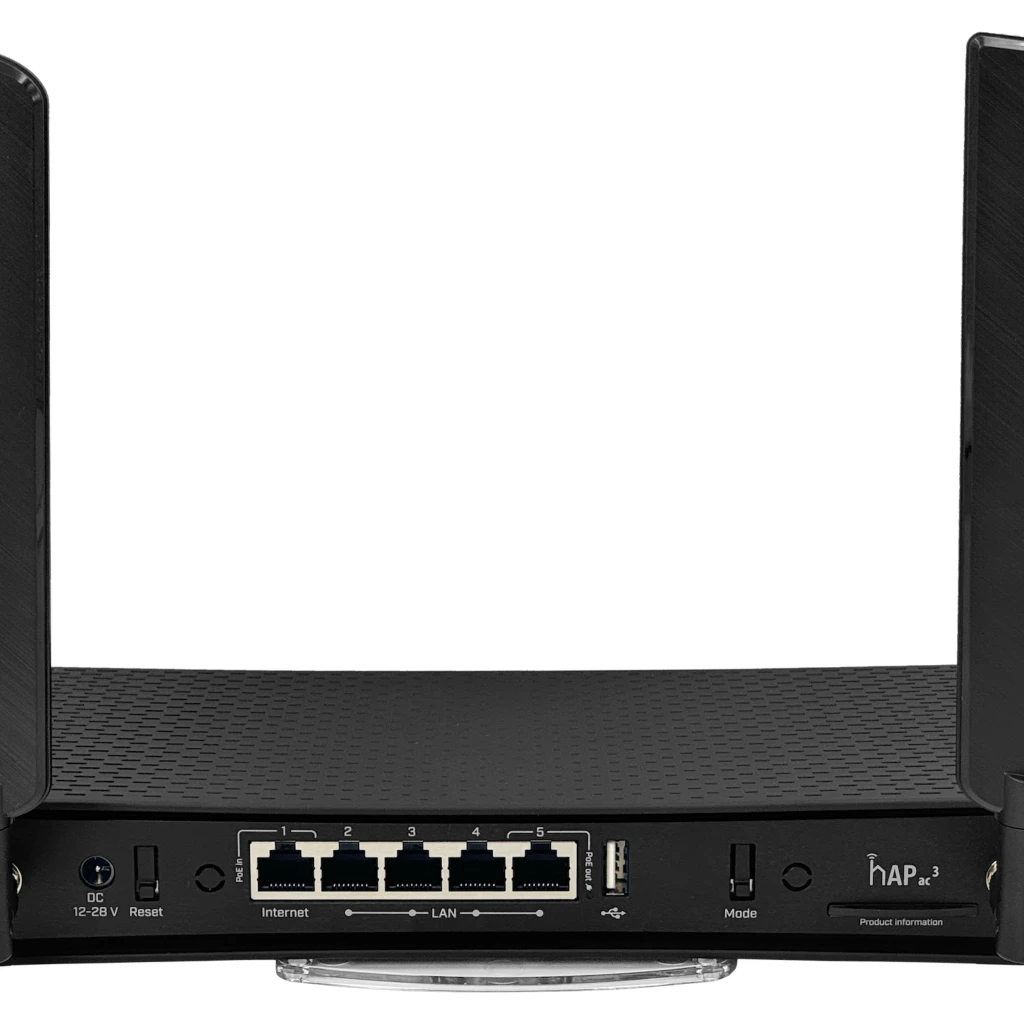 Imagen 2 de MIKROTIK 2-ANT-RPSMA 5-1000 AC1200 2,4/5GHz 3/6dBi USB L4 PoE-in/out