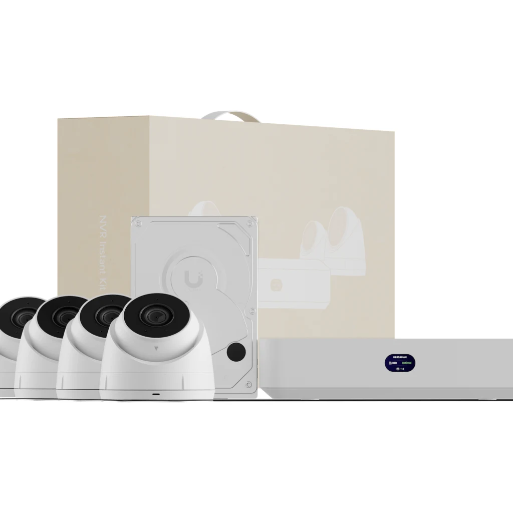 Imagen 16 de UniFi NVR (1) GbE (6) GbE PoE HDD 1TB + (4) Cam 2K (4MP 30FPS) IR 30m FOV 102.4d