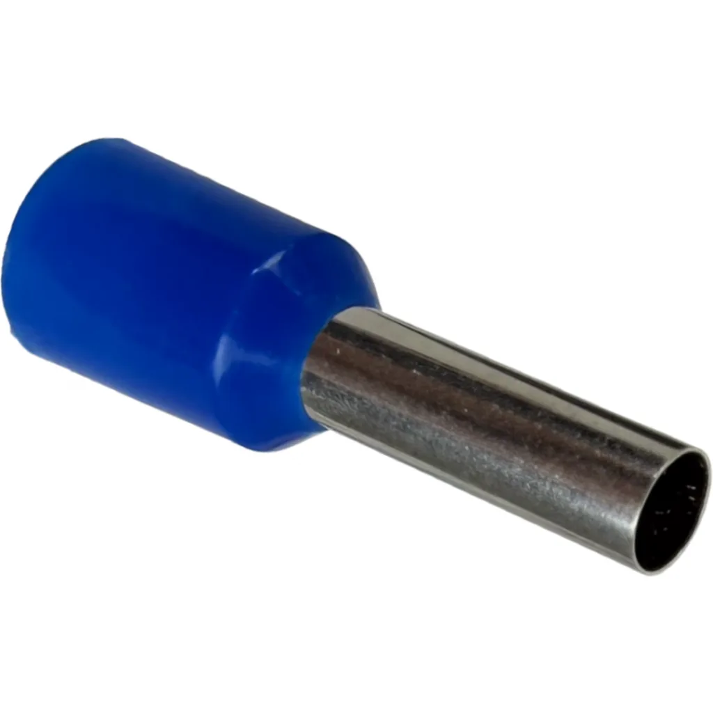 Imagen 1 de Azul 2,5mm2 8/15mm 100-unids AWG14 Ferrules Terminal Aislado Crimpeabl