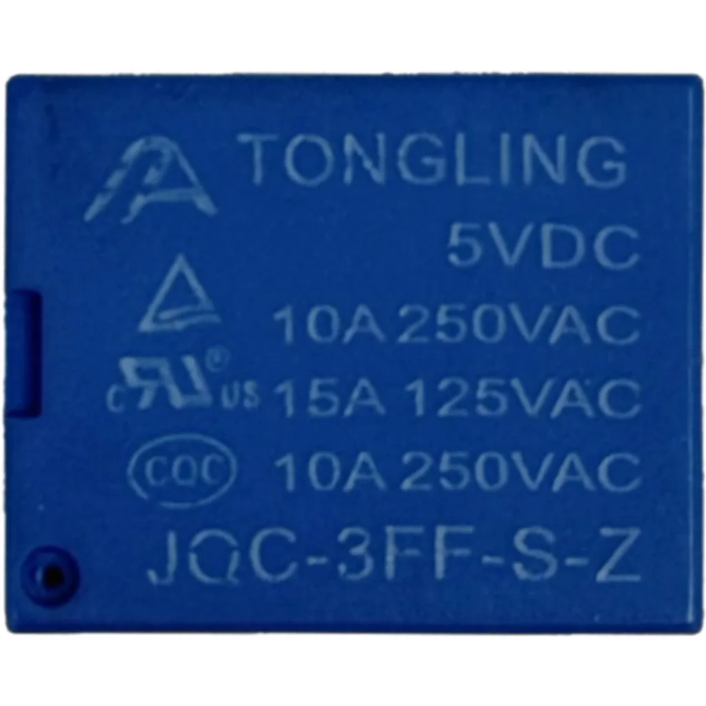 Imagen 1 de Coil-5VDC 5-pin NA/NC 10/15A-250VAC Rele Solenoide Relay