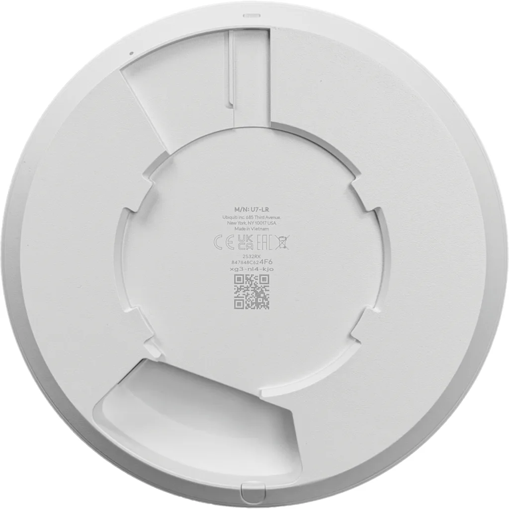 Imagen 4 de Access Point Ubiquiti U7-LR, WiFi 7 Long Range 5Gbps 2.5GbE PoE+