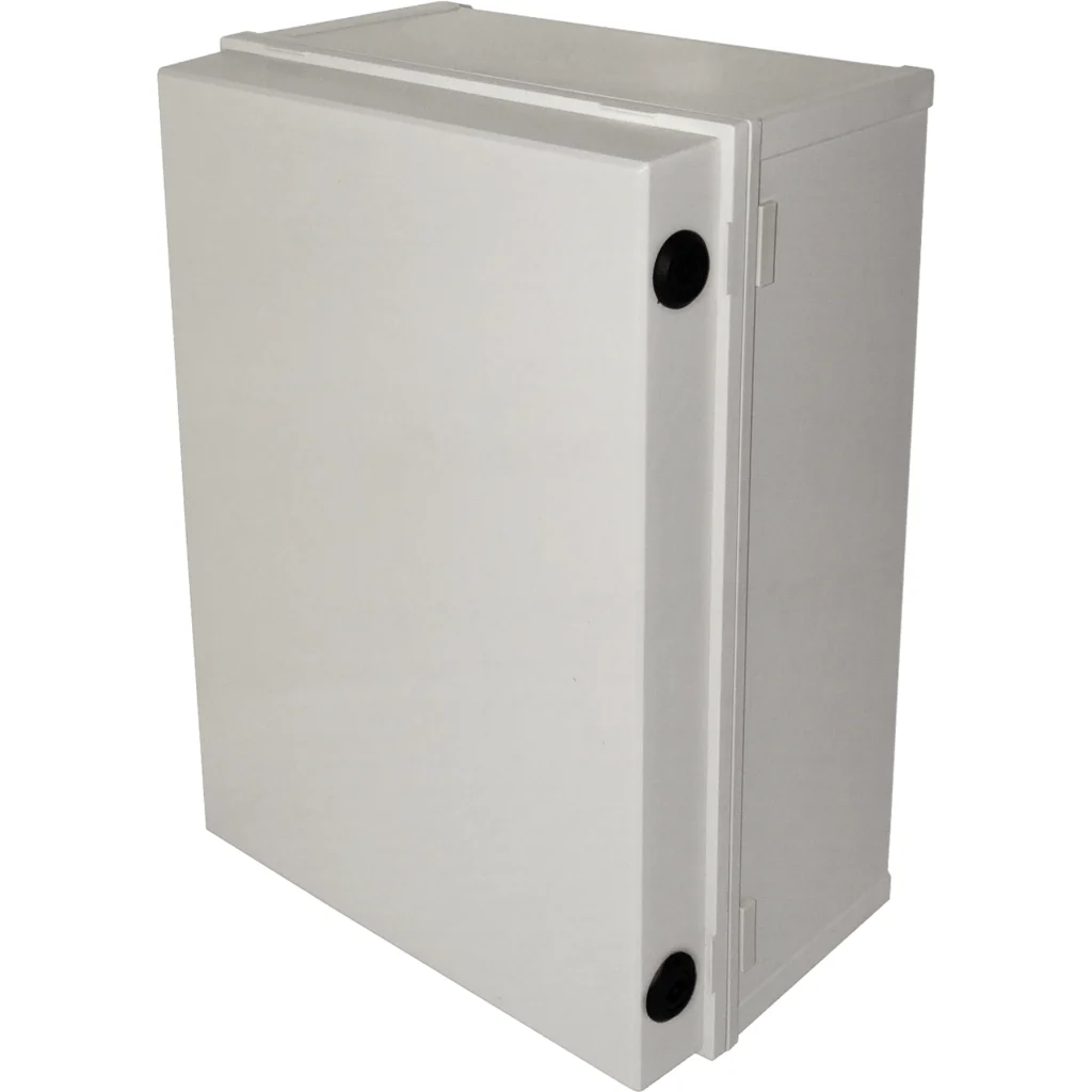 Imagen 4 de TIBOX 400x300x180mm Tablero Estanco Gris Plastico IP66 RoHS c/Placa