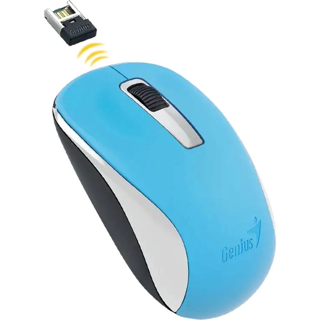 Imagen 1 de GENIUS MOUSE INALAMBRICO 2,4GHZ BLUE-NX-7005-BL