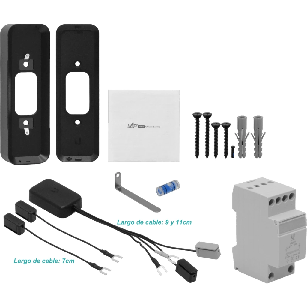 Imagen 4 de UBIQUITI PROreq-WiFi TimbreCCTV-IR 35-57VDC 2CamarasIP IPX4 Microf Luz