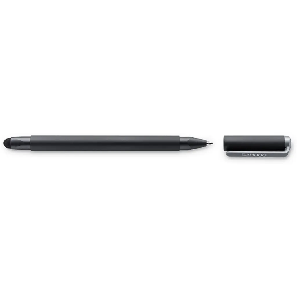 Lapiz Digital Wacom Bamboo Duo Stylus (4th Gen, Black) 2-in-1, Stylus &amp; Pen