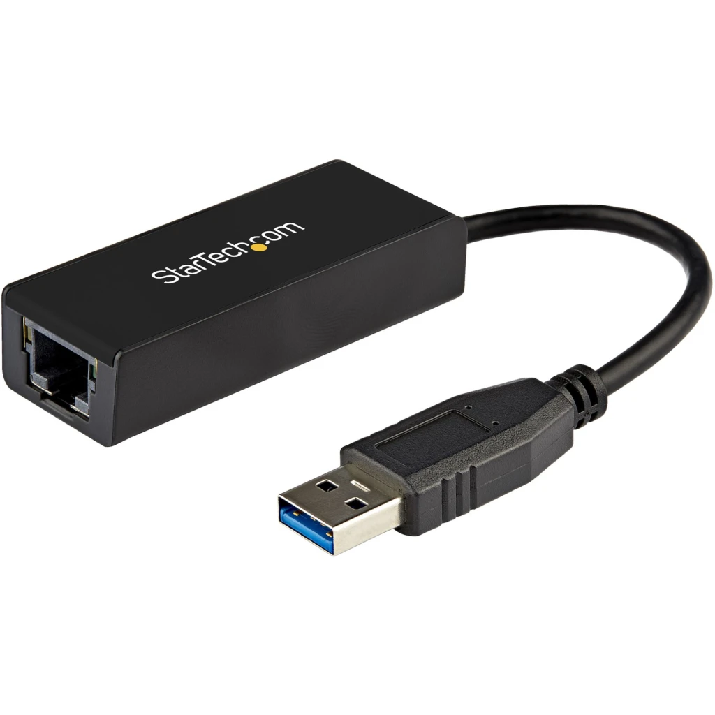 Adaptador USB 3.0 a Red Gigabit Ethernet RJ-45 Negro - Startech 