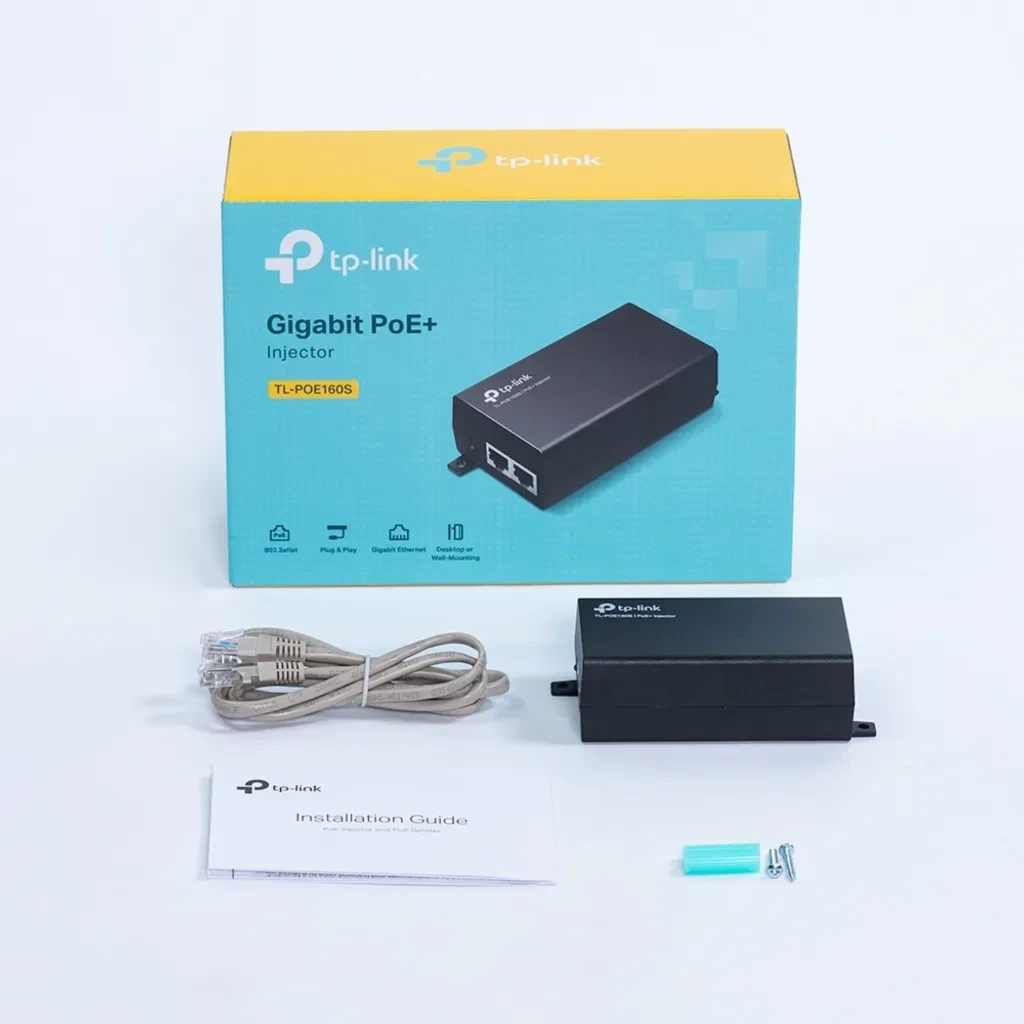 Imagen 5 de Separador PoE TP-Link TL-POE160S CA 100-240V 30vatios Conectores de salida 1