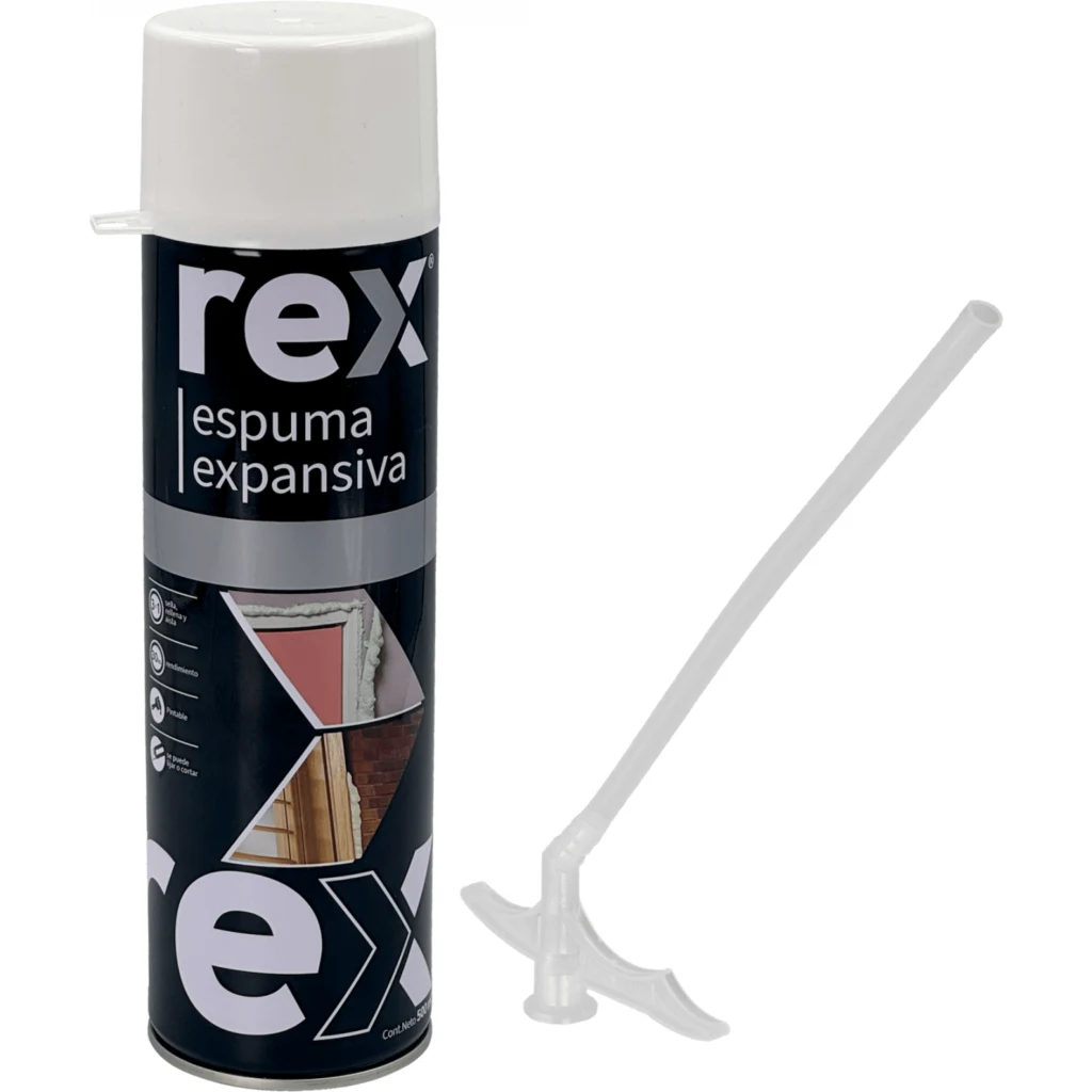 REX Espuma Expansiva 500ml Poliuretano