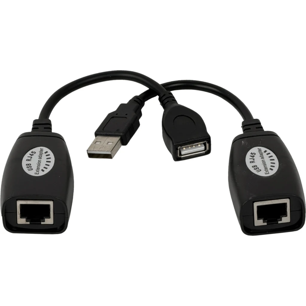 Imagen 2 de Adaptador USB 1.1 a Red Ethernet RJ-45 UTP Cat5 45Mts Pasivo A-M-A-H