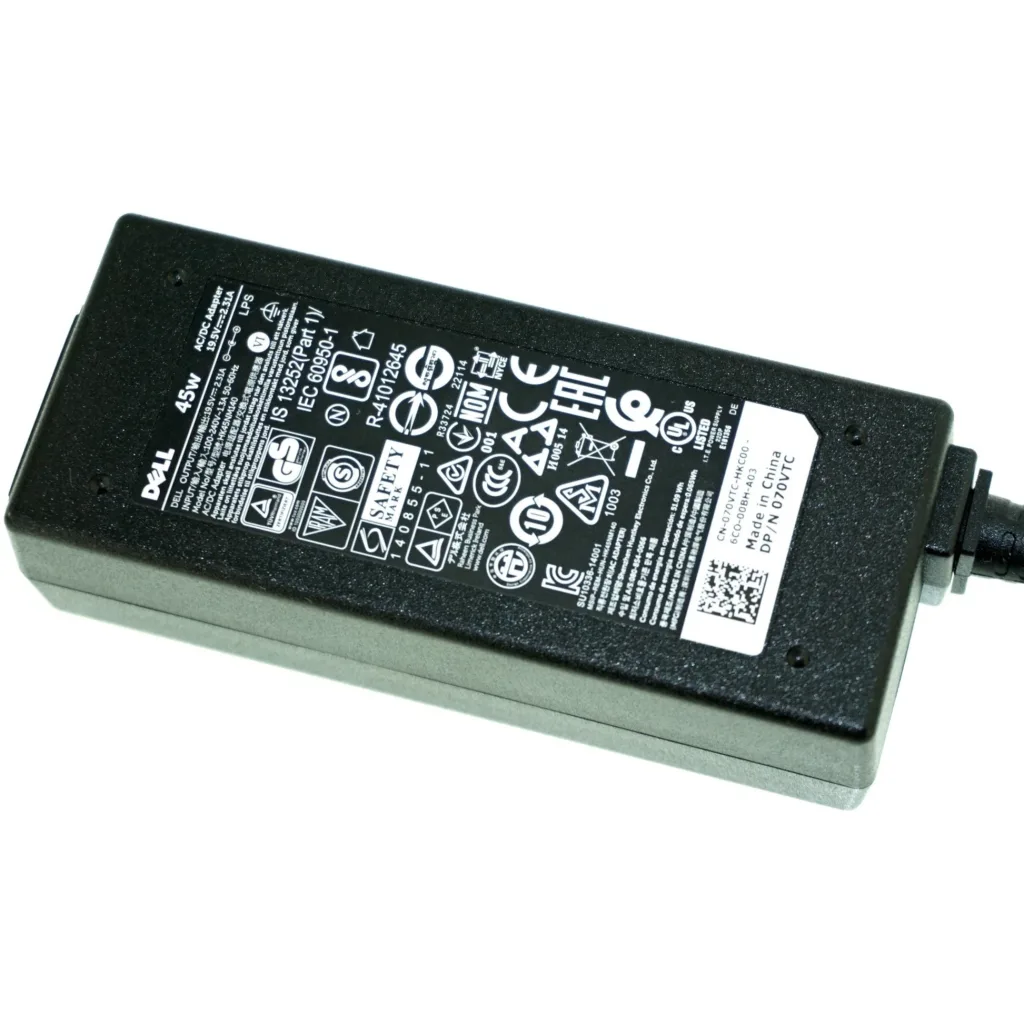 Cargador Original DELL 45W 19.5v 2.31a conector 4.5mm x 3.0mm