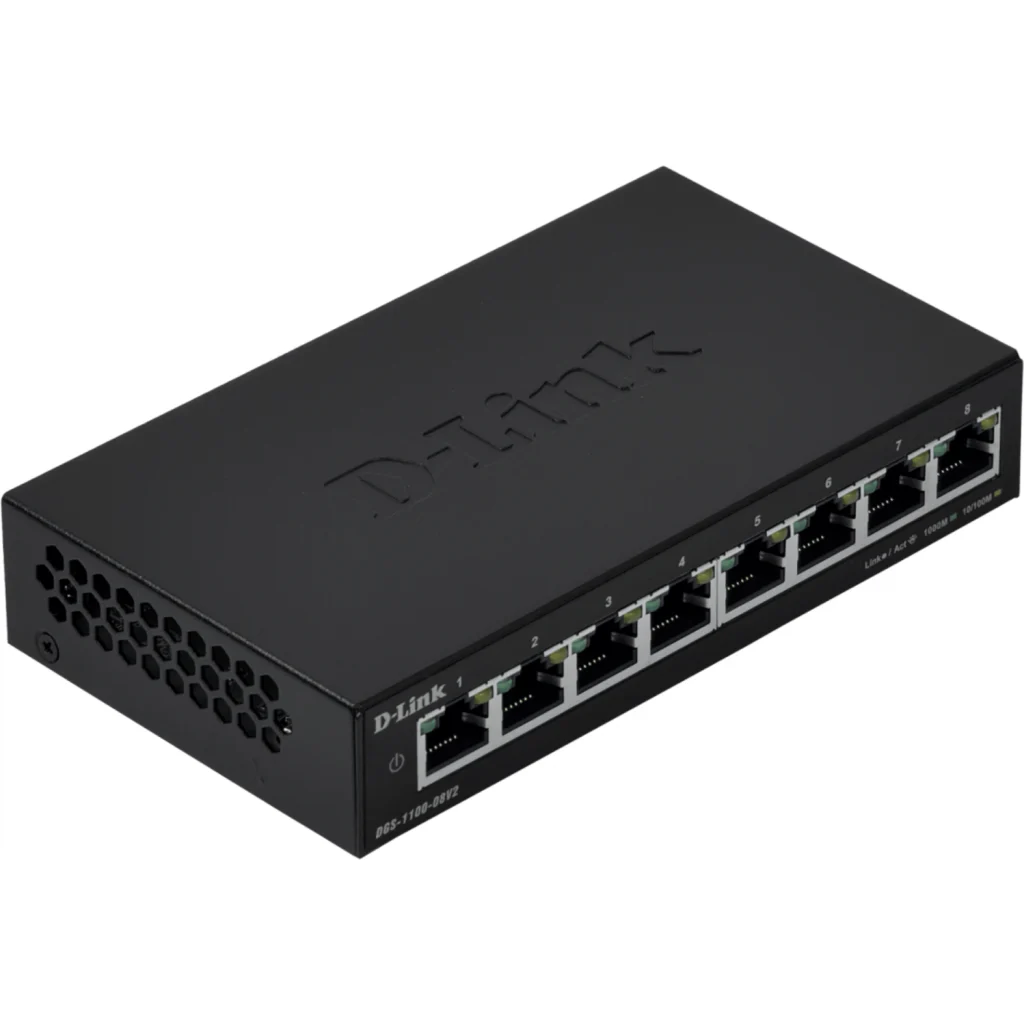 Imagen 4 de Switch D-Link DGS-1100-08, 8 Puertos Gigabit LAN RJ-48 1000Mbps Smart Managed 