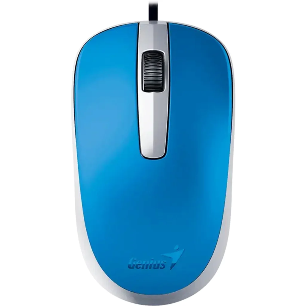 GENIUS MOUSE CABLE USB BLUE- DX-120-BL