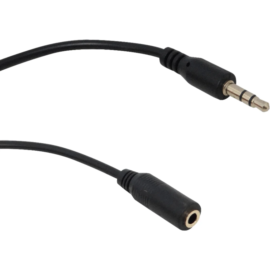 4,5mt 3,5mm-H 3,5mm-M Hembra-Macho Cable Audio Plug-Plug Phone-1/8